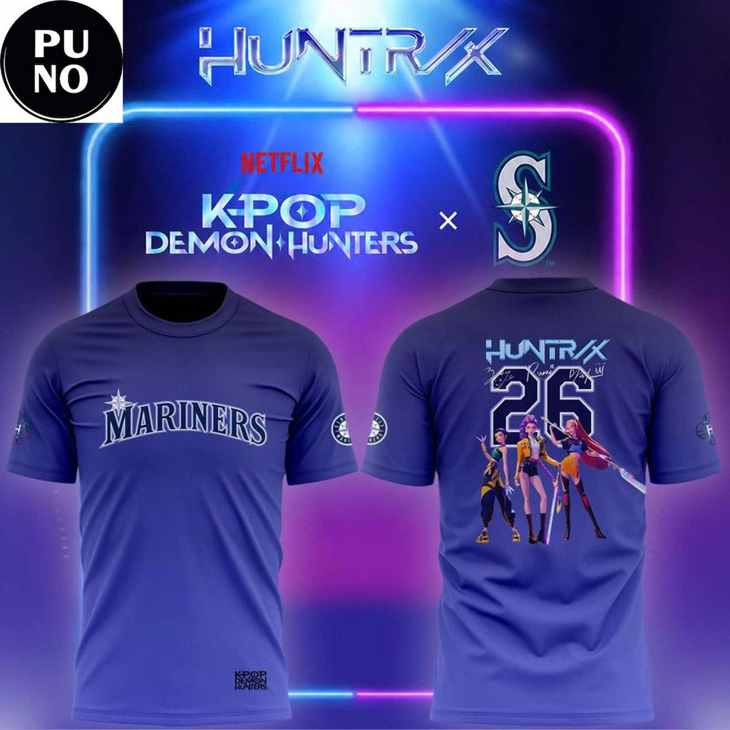 Seattle Mariners x K-Pop Demon Hunters Night 2026 T-Shirt
