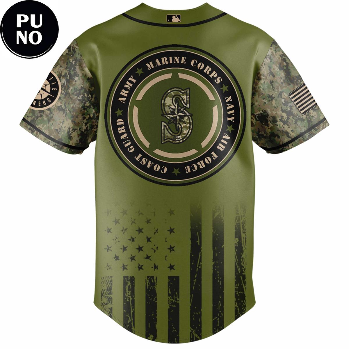Seattle Mariners x Military Appreciation Night 2026 Baseball Jersey