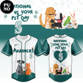 Seattle Mariners x National Love Your Pet Day 2026 Baseball Jersey