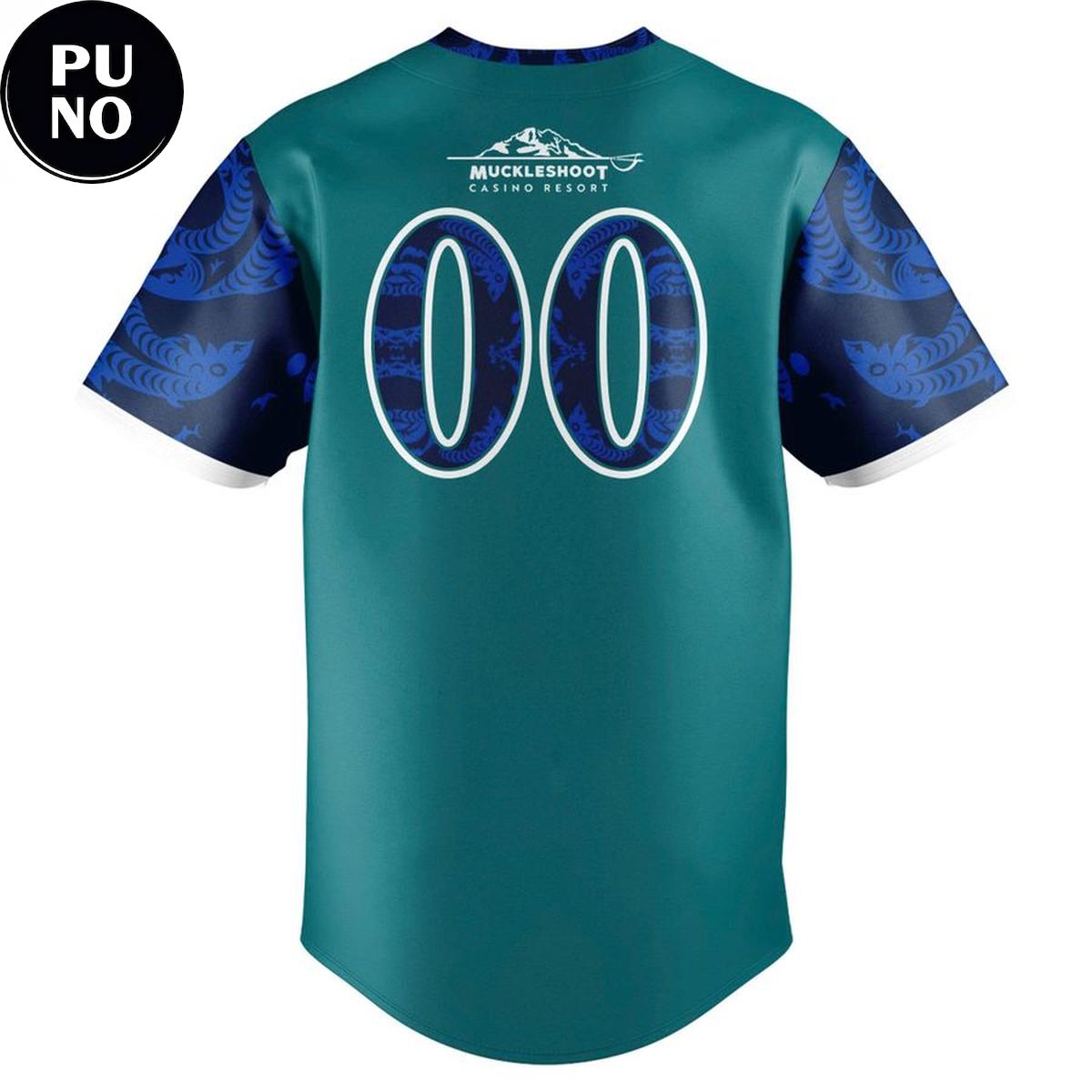 Seattle Mariners x Native American Heritage Night 2026 Personalized Baseball Jersey