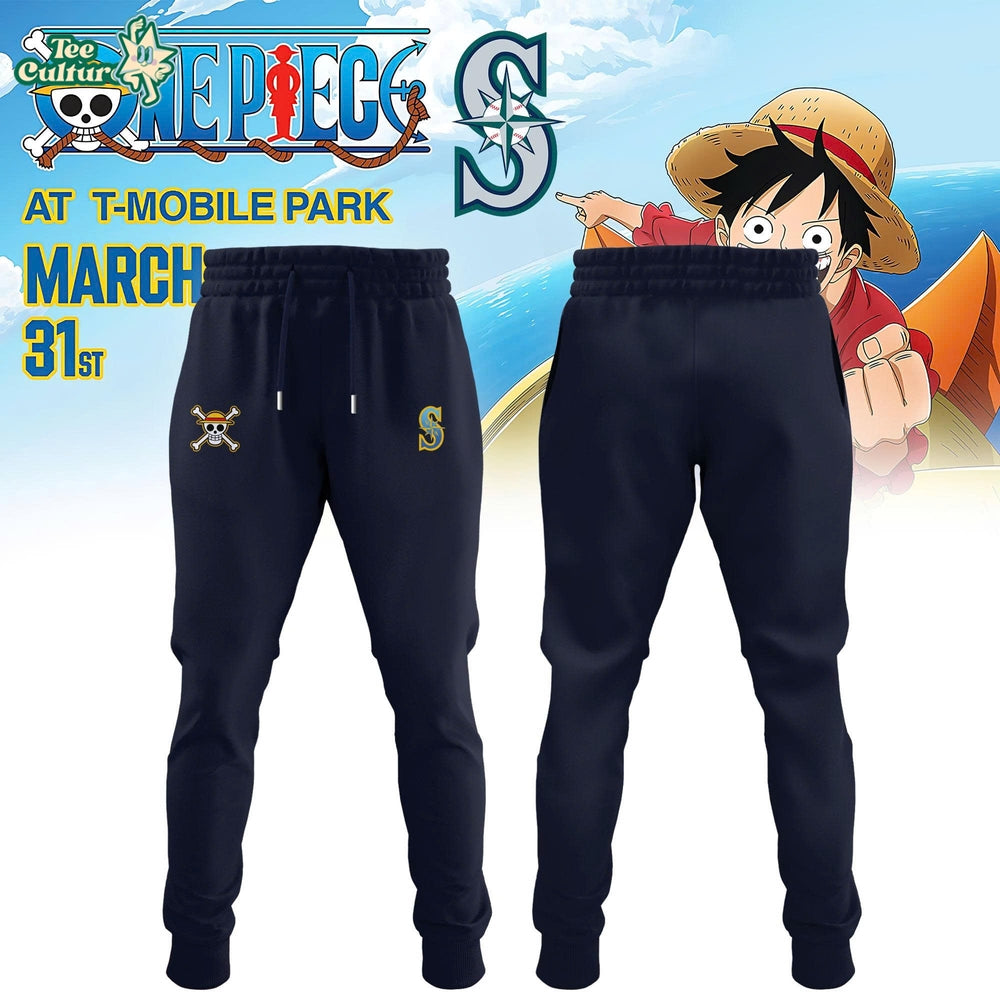 Seattle Mariners x One Piece Night 2026 Limited Edition Navy Hoodie