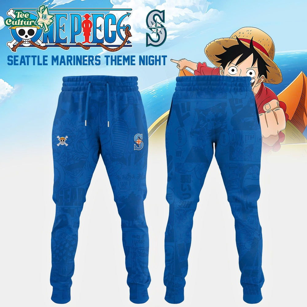 Seattle Mariners x One Piece Night 2026 Limited Edition White Baseball Jersey