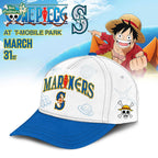Seattle Mariners x One Piece Night 2026 Special Edition White Hoodie