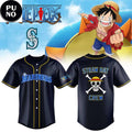 Seattle Mariners x One Piece Straw Hat Crew 2026 Baseball Jersey