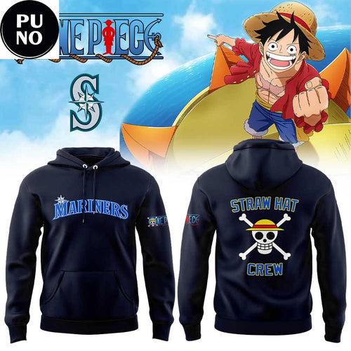 Seattle Mariners x One Piece Straw Hat Crew 2026 Hoodie