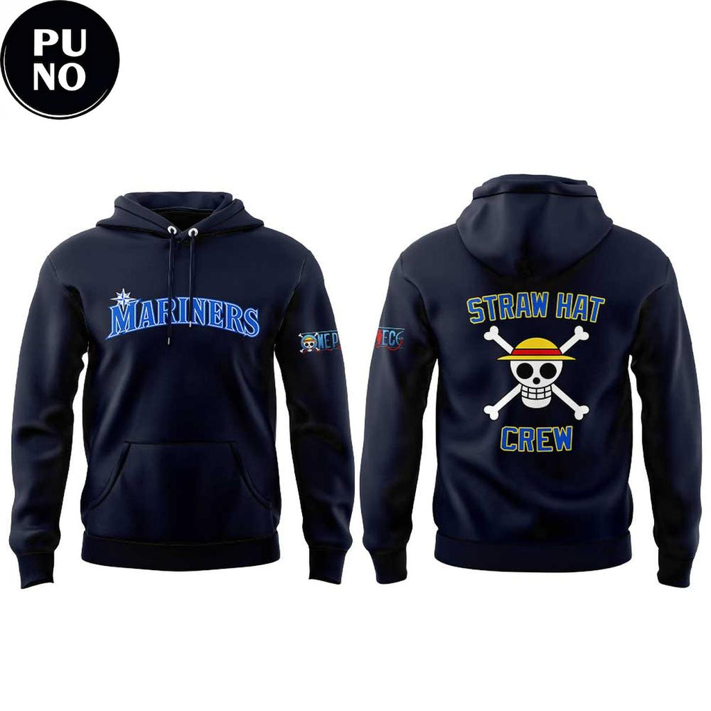 Seattle Mariners x One Piece Straw Hat Crew 2026 Hoodie