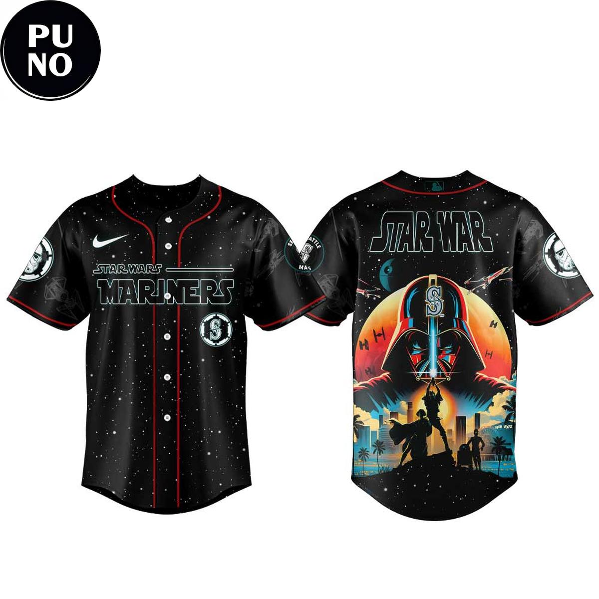 Seattle Mariners x Star War Night 2026 New Baseball Jersey