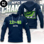 Seattle Seahawks 2025 NFC West Champions Best In The West 12 Stronger Than 49 Hoodie T-Shirt