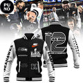 Seattle Seahawks 2026 Super Bowl LX Champions 12 As One Baseball Jacket