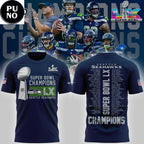 Seattle Seahawks 2026 Super Bowl LX Champions The Whole Squad Hoodie T-Shirt