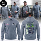 Seattle Seahawks 2026 Super Bowl Week Gray Hoodie T-Shirt