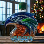 Seattle Seahawks American Football Team Whisky Bottle