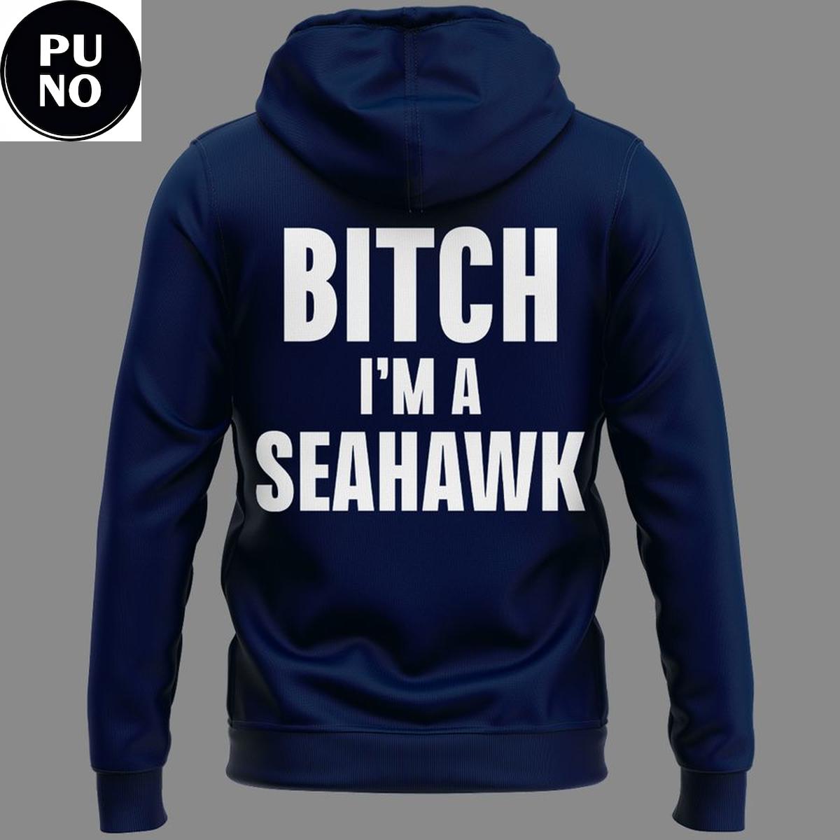 Seattle Seahawks Belt to Ass Bitch Im A Seahawks Hoodie Shirt