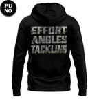 Seattle Seahawks Coach Mike Macdonald 2026 Effort Angles Tackling Hoodie T-Shirt