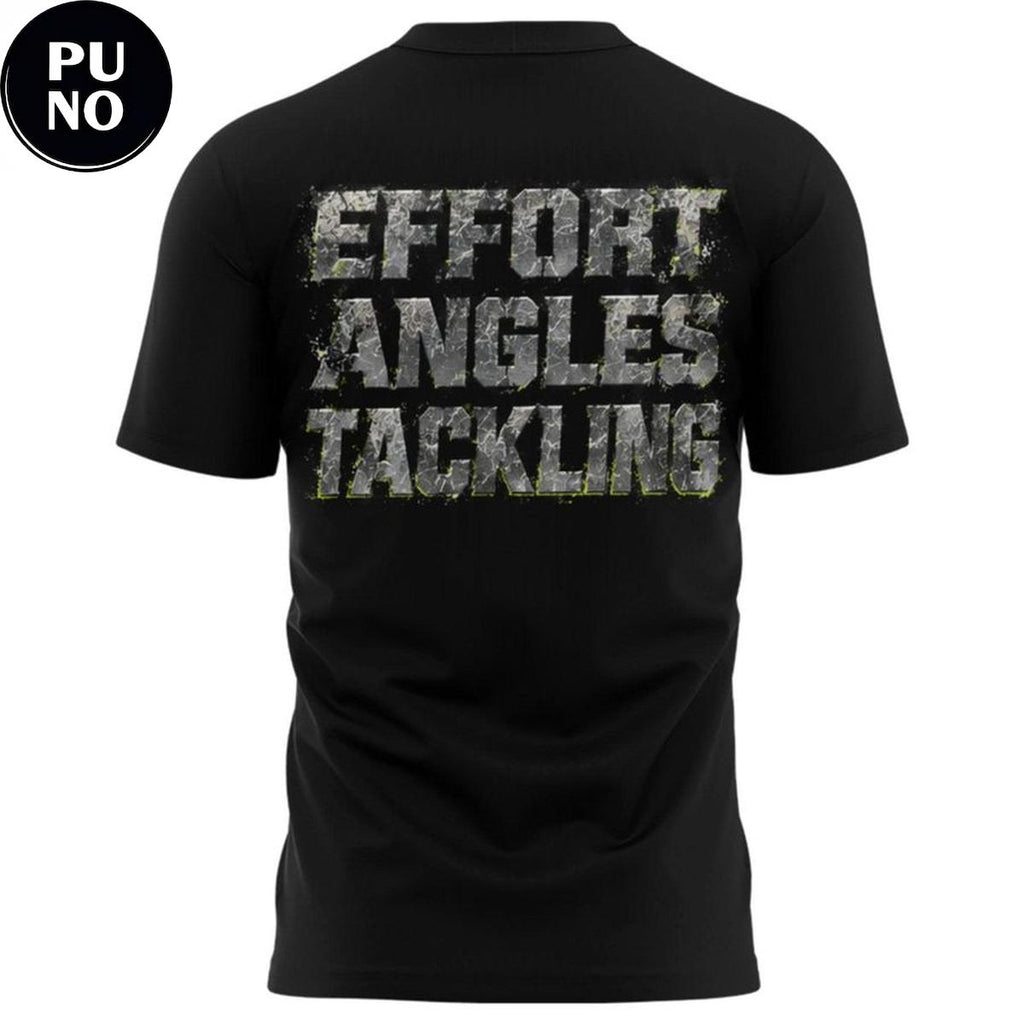 Seattle Seahawks Coach Mike Macdonald 2026 Effort Angles Tackling Hoodie T-Shirt