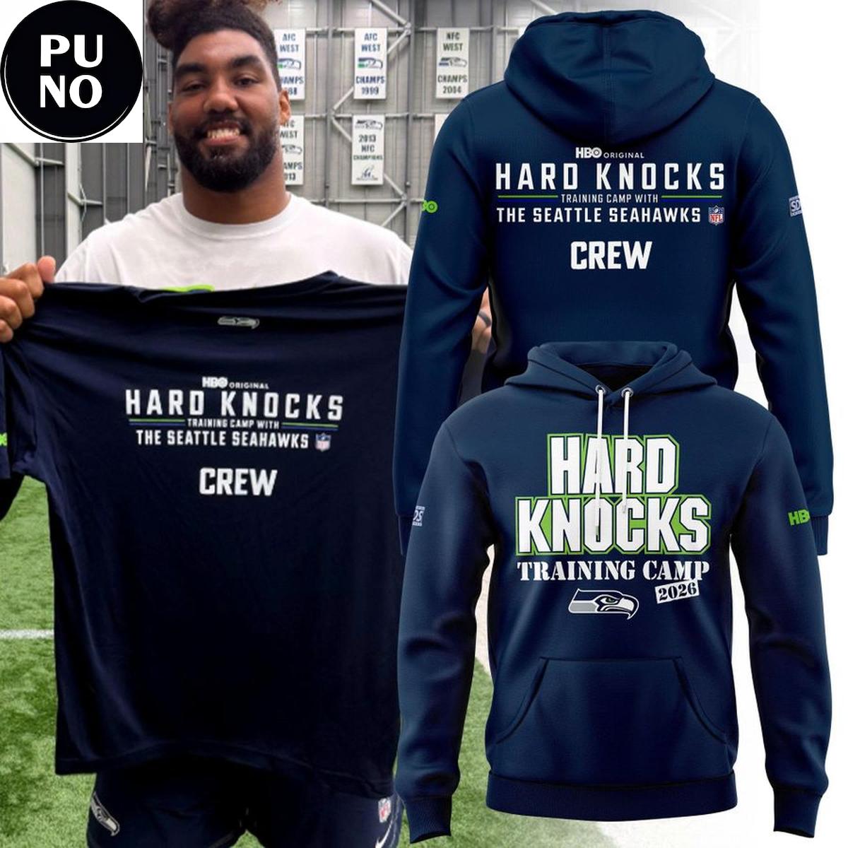 Seattle Seahawks Leonard Williams Hard Knocks Training Camp 2026 Hoodie T-Shirt