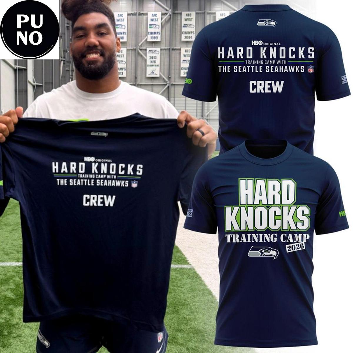 Seattle Seahawks Leonard Williams Hard Knocks Training Camp 2026 Hoodie T-Shirt