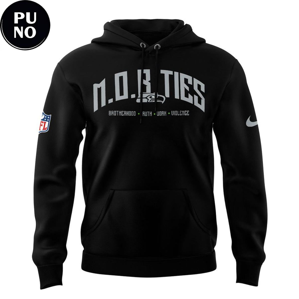 Seattle Seahawks Leonard Williams M.O.B Ties 2026 Hoodie