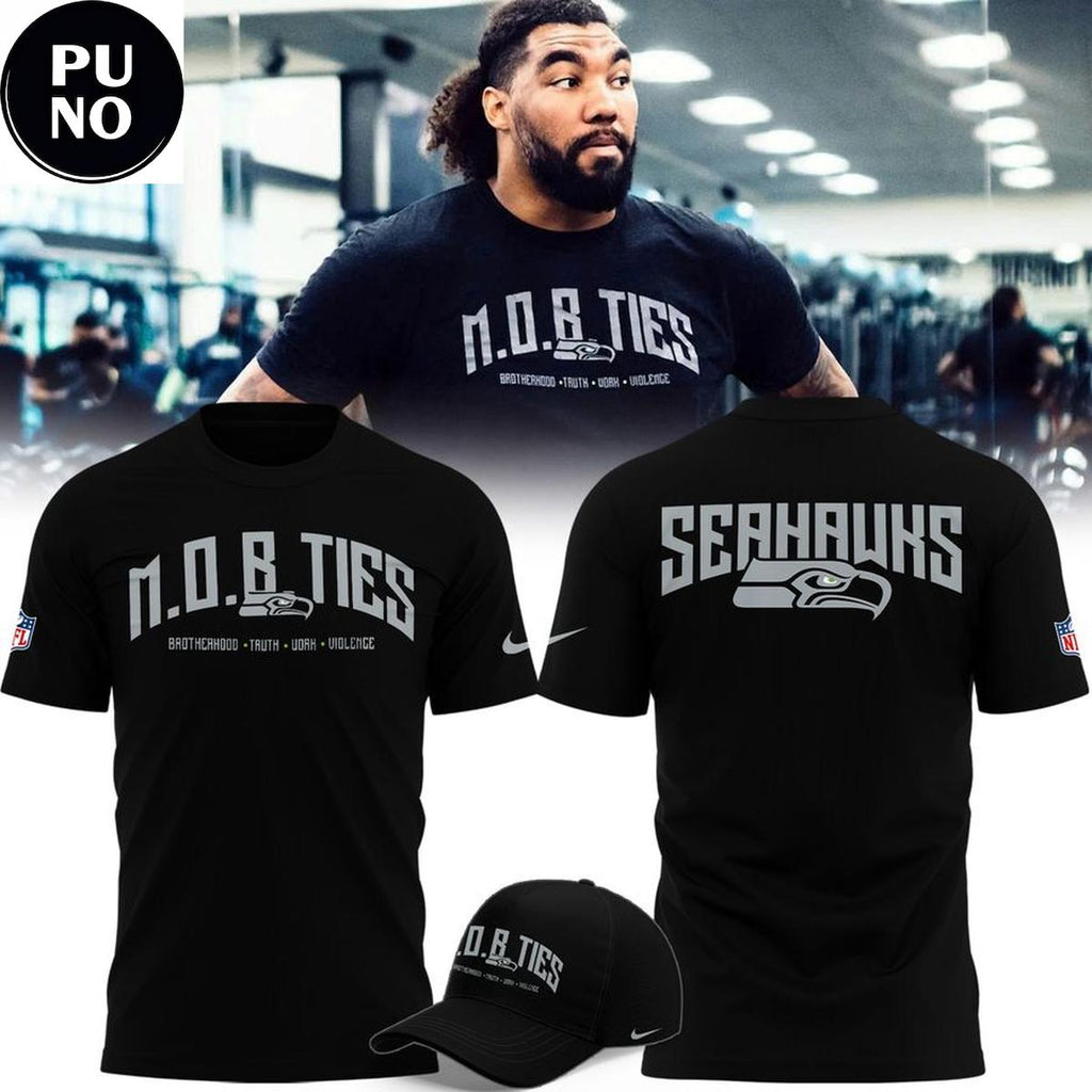 Seattle Seahawks Leonard Williams M.O.B Ties 2026 Hoodie