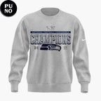 Seattle Seahawks NFC Champions Locker Room Trophy Hoodie Shirt