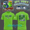 Seattle Seahawks NFC West Champions Limited Edition Shirt