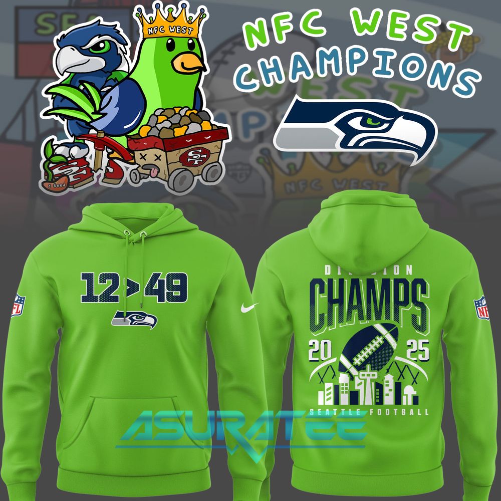 Seattle Seahawks NFC West Champions Limited Edition Hoodie