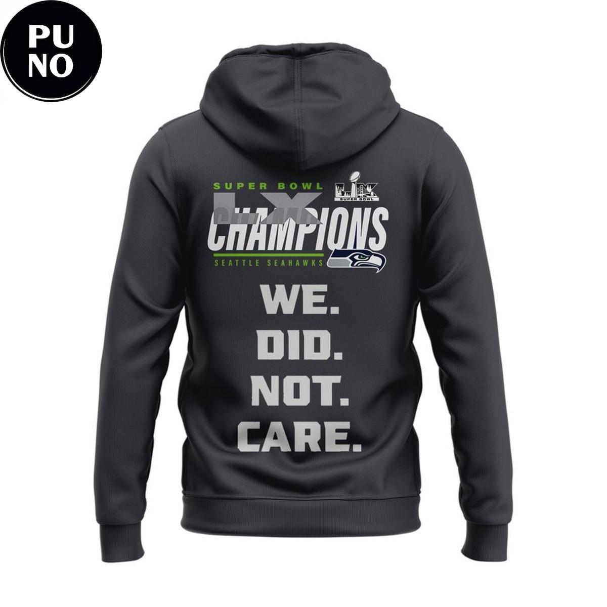 Seattle Seahawks Super Bowl LX Champions Pickoff Move Parade 2026 Hoodie T-Shirt