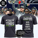 Seattle Seahawks Super Bowl LX Champions Pickoff Move Parade 2026 Hoodie T-Shirt