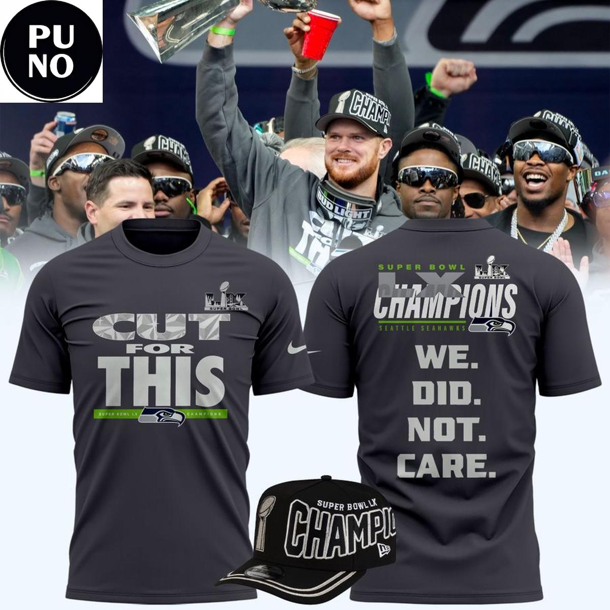 Seattle Seahawks Super Bowl LX Champions Pickoff Move Parade 2026 Hoodie T-Shirt