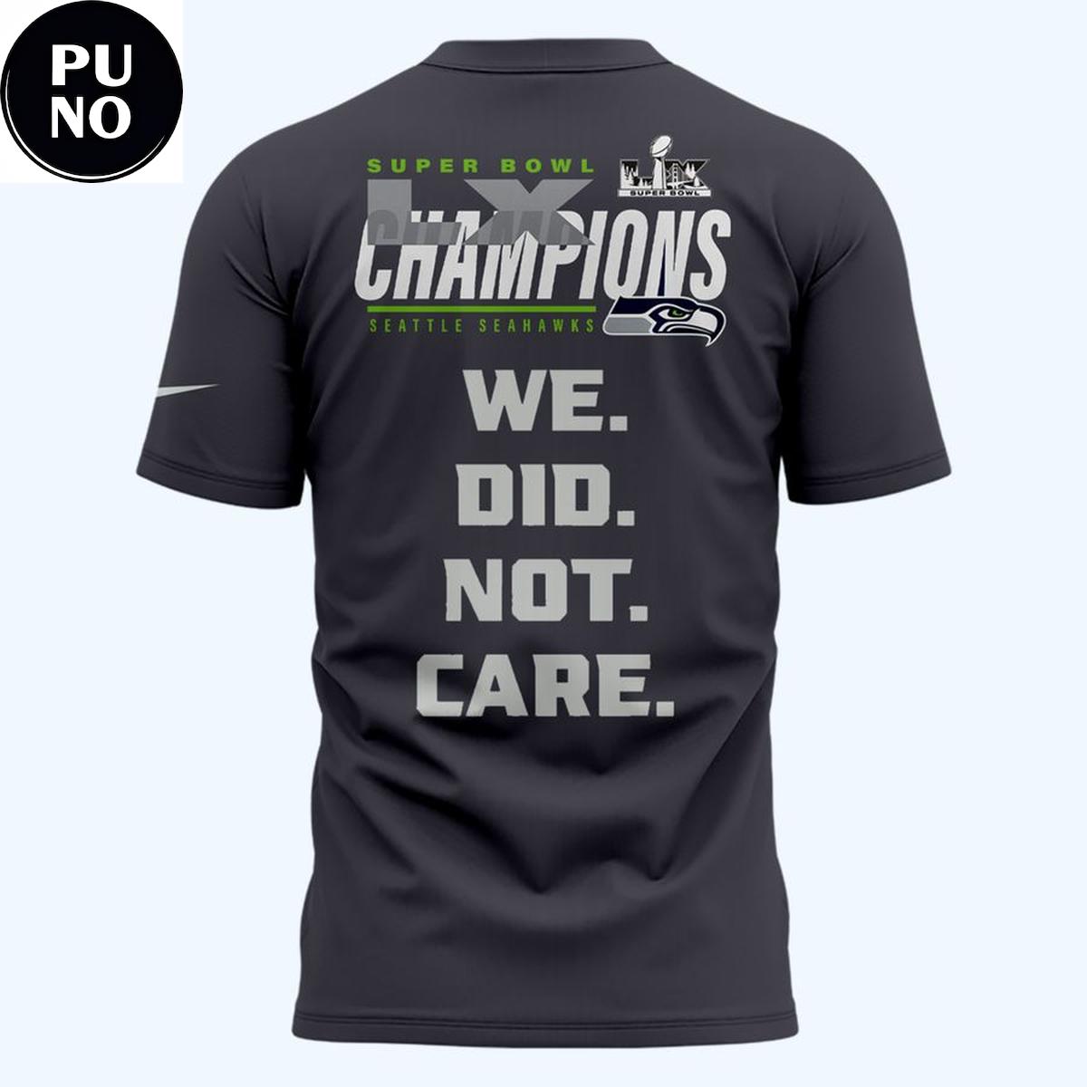 Seattle Seahawks Super Bowl LX Champions Pickoff Move Parade 2026 Hoodie T-Shirt