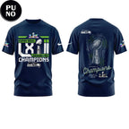 Seattle Seahawks Super Bowl LX Cup 2026 New Hoodie Shirt