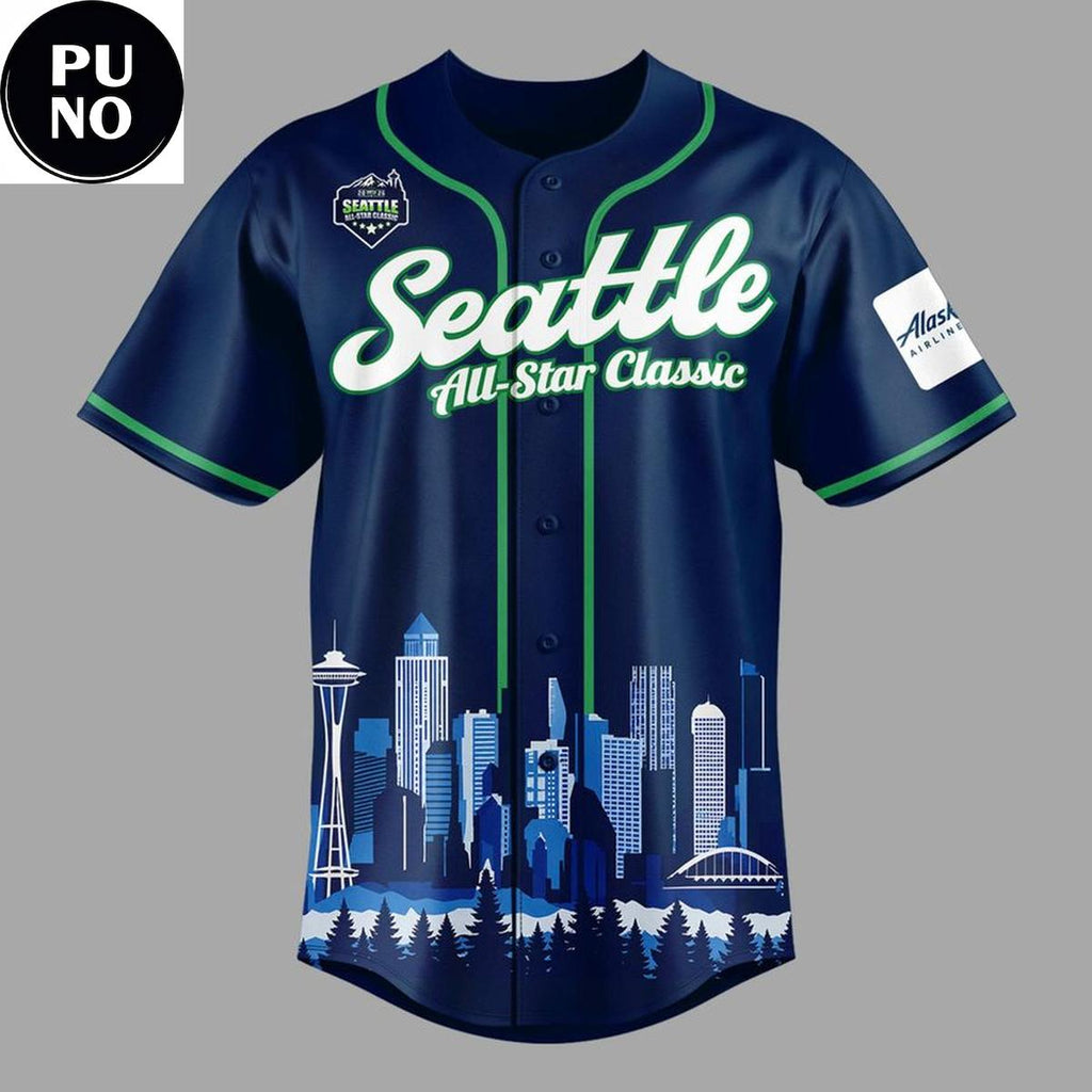 Seattle Seahawks x All-Star Classic 2026 Peronalized Baseball Jersey