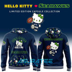 Seattle Seahawks x Hello Kitty Night 2026 Special Hoodie