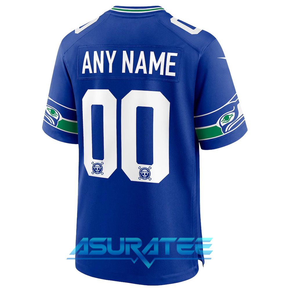 Seattle Seahawks x One Piece Limited Edition Football Jersey