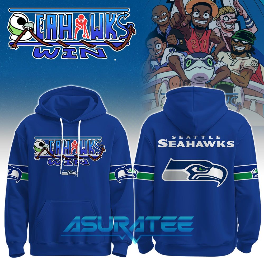 Seattle Seahawks x One Piece Limited Edition Hoodie Set