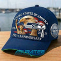 Seattle Seahawks x USA 250th Anniversary Limited Edition Classic Cap