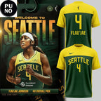 Seattle Storm 2026 Flau’jae Johnson Hoodie T-Shirt