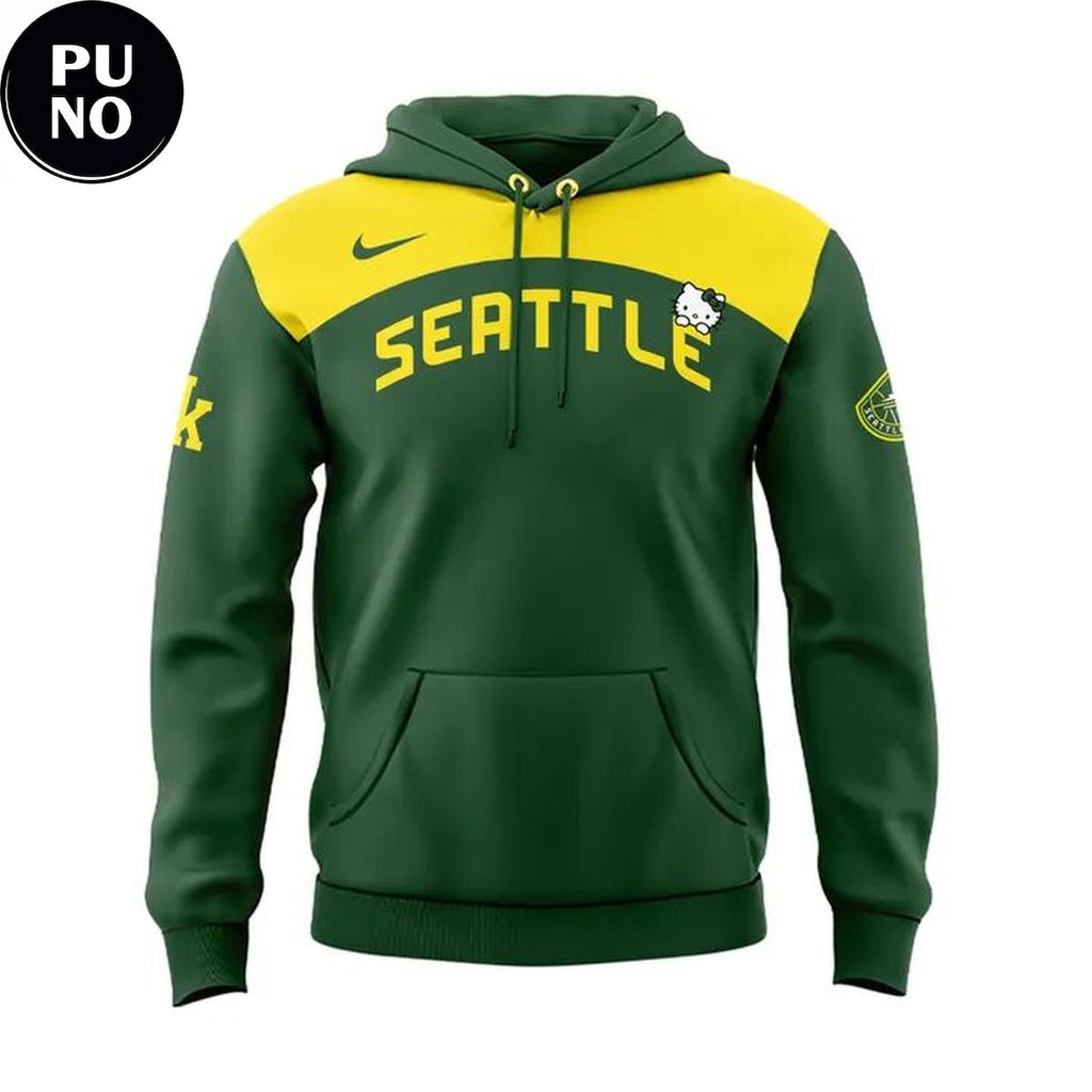 Seattle Storm 2026 Hello Kitty Night Hoodie T-Shirt