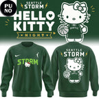 Seattle Storm 2026 Hello Kitty Night Hoodie T-Shirt