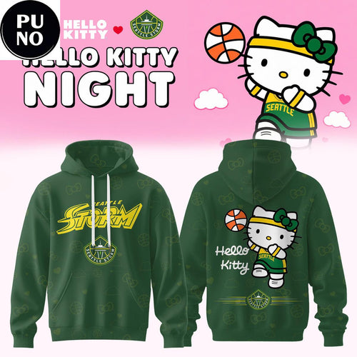 Seattle Storm x Hello Kitty Night 2026 Hoodie T-Shirt