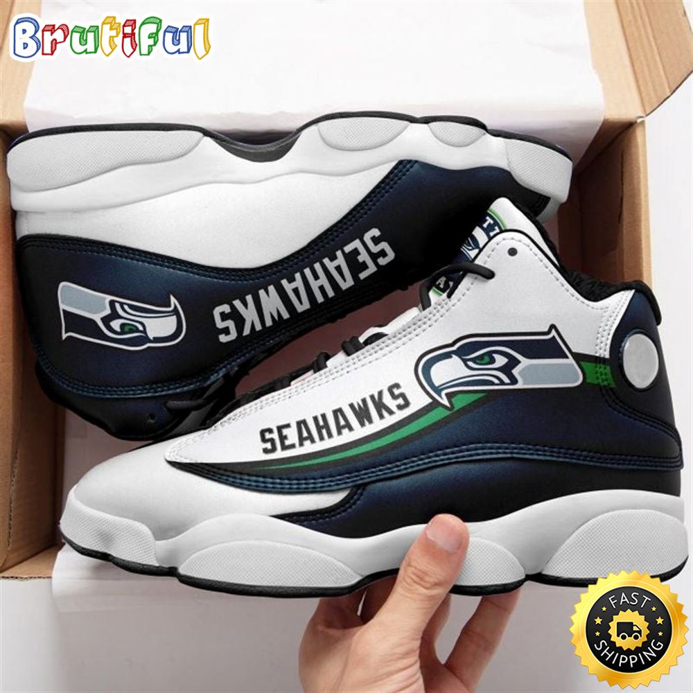 Seattle Seahawks Nfl Air Jordan 13 Shoes