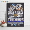 Seton Hall Pirates 2024 Men’s Basketball National Invitation Tournament Champions Wall Art Poster Canvas