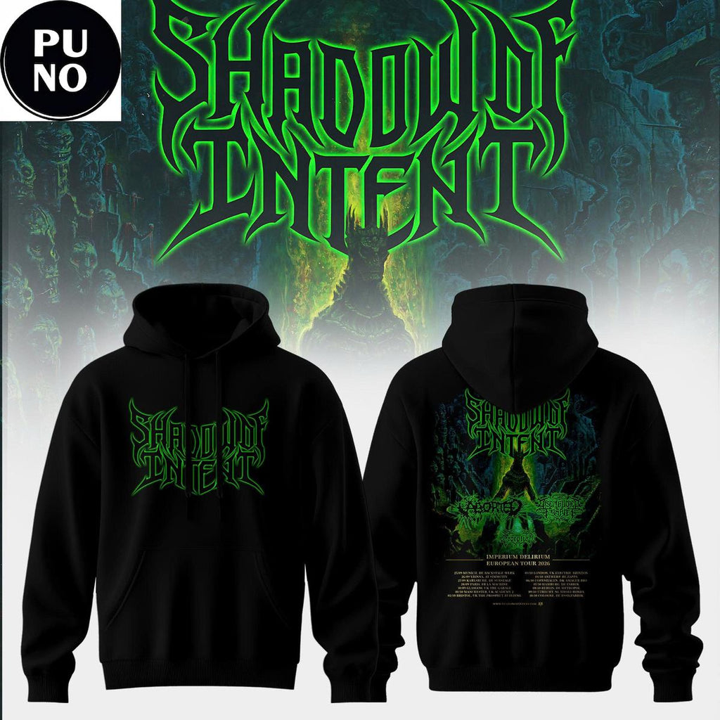 Shadow of Intent European Tour 2026 Schedule Hoodie T-Shirt