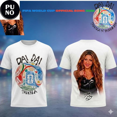 Shakira x FIFA World Cup 2026 Official Song Dai Dai T-Shirt