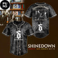 Shinedown Dance, Kid, Dance Act II World Tour 2026 Baseball Jersey