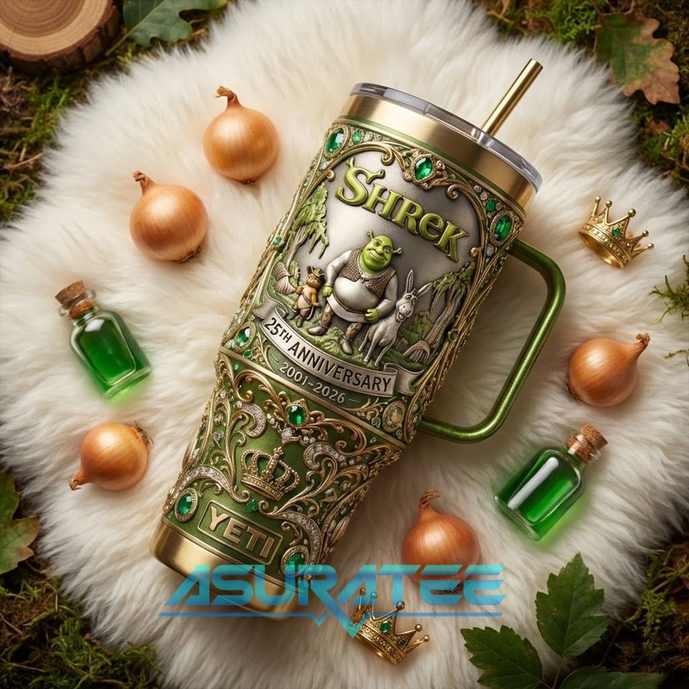 Shrek 25th Anniversary 2026 Limited Edition YETI Tumbler