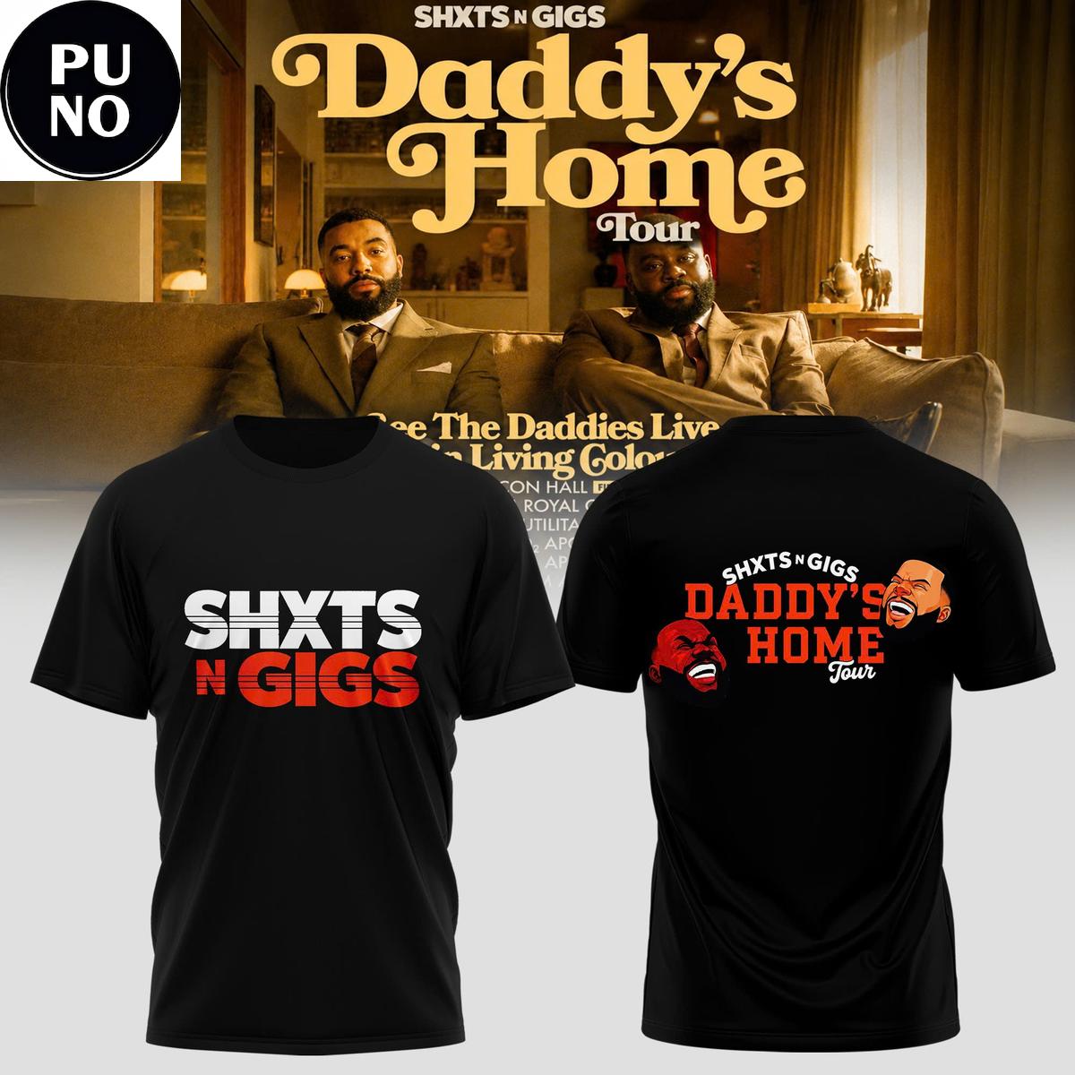 ShxtsNGigs Daddy’s Home Tour 2026 Hoodie T-Shirt