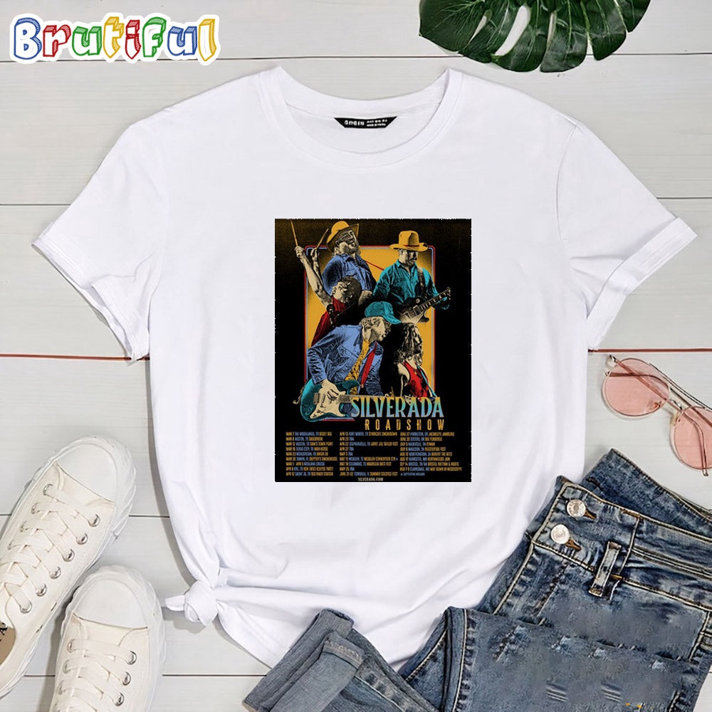 Silverada Band Roadshow Tour 2024 T Shirt