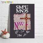 Simple Minds New Gold Dream 81-82-83-84 Wall Art Poster Canvas