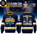 Sioux Falls Stampede 2026 Clark Cup Champions Hoodie T-Shirt